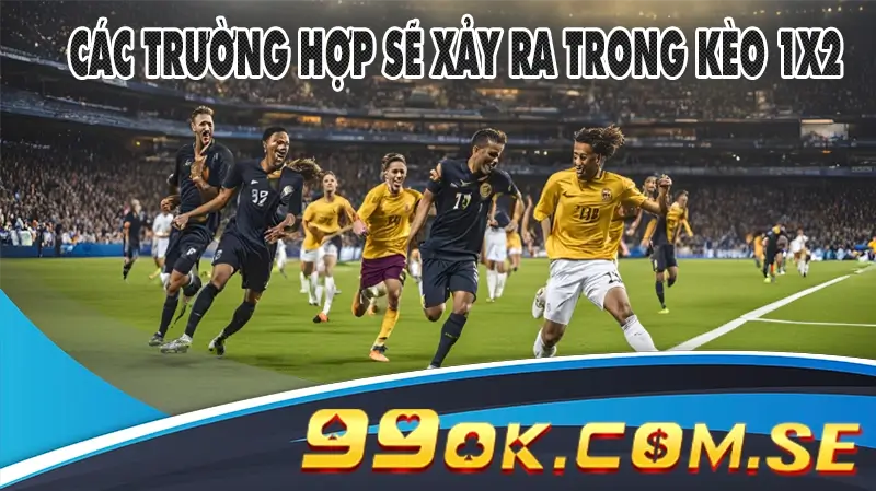 Các trường hợp sẽ xảy ra trong kèo 1x2
